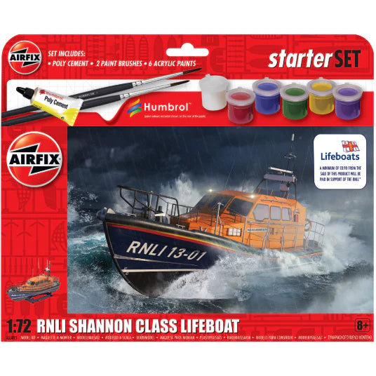 Airfix A55015 Starter Set - 1:72 RNLI Shannon