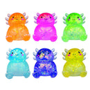 Squishy Glitter Axolotl