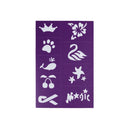 Oh Flossy | Oh Flossy Reusable Adhesive Face Paint & Makeup Stencils - P