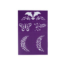 Oh Flossy | Oh Flossy Reusable Adhesive Face Paint & Makeup Stencils - P