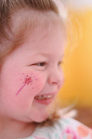 Oh Flossy | Oh Flossy Reusable Adhesive Face Paint & Makeup Stencils - P