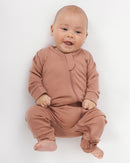 Babu | Merino All-In-One Footless - Denim