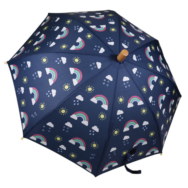 Korango | Sunshine & Rainbows Children's Umbrella - Peacoat