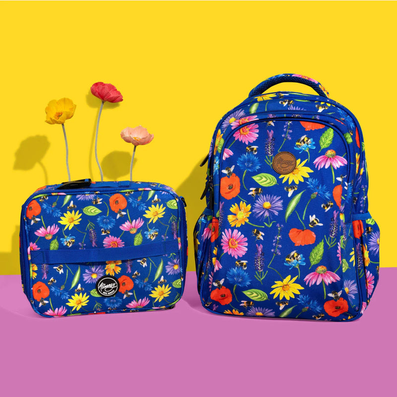 ALiMasy | Bees & Wildflowers Midsize Kids Backpack