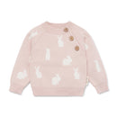 Aster & Oak | Mauve Bunny Knit Jumper RRP $79.99  Our Price $74.99