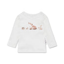 Aster & Oak | Fox Print LS Top