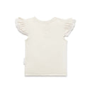 Aster & Oak | Fawn Print Flutter Top