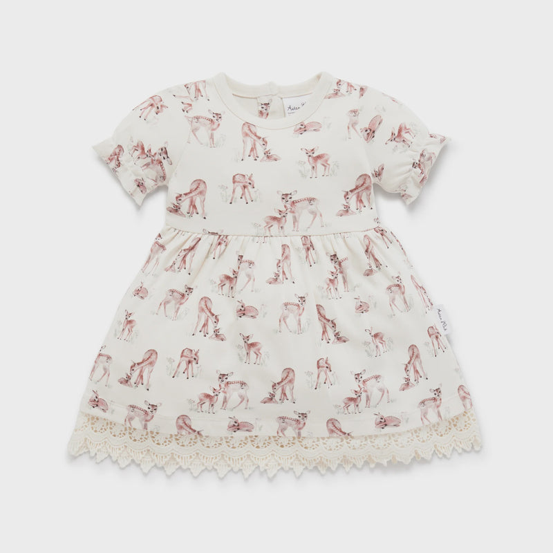 Aster & Oak | Fawn Ruffle Dress