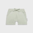 Aster & Oak | Sage Chambray Shorts