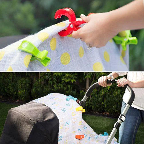 All4Ella | Bamboo wrap + Pram Pegs