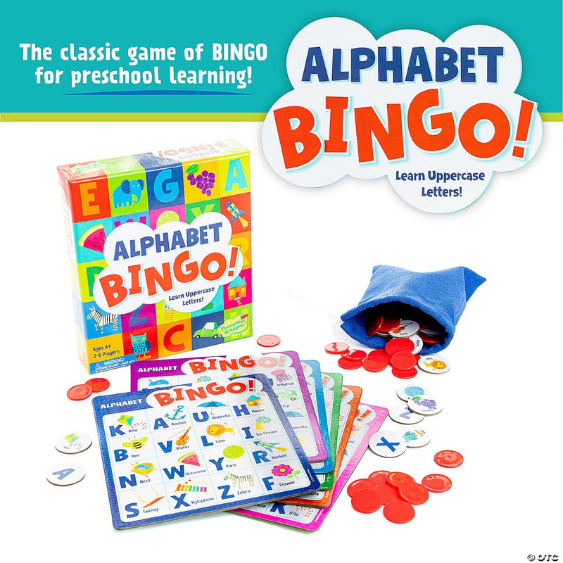 Alphabet Bingo Board Game