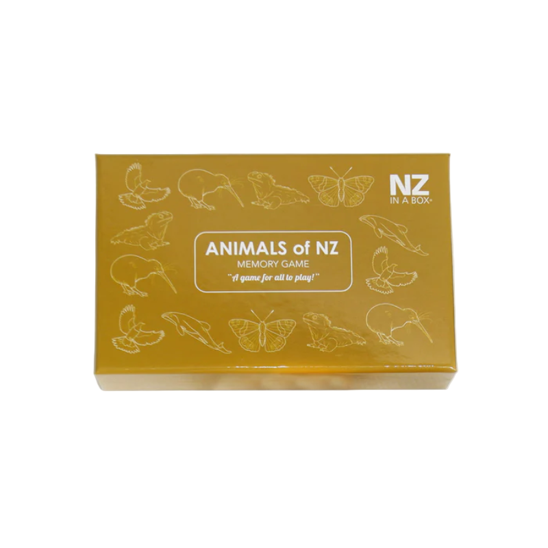 Animals of NZ Memory Game