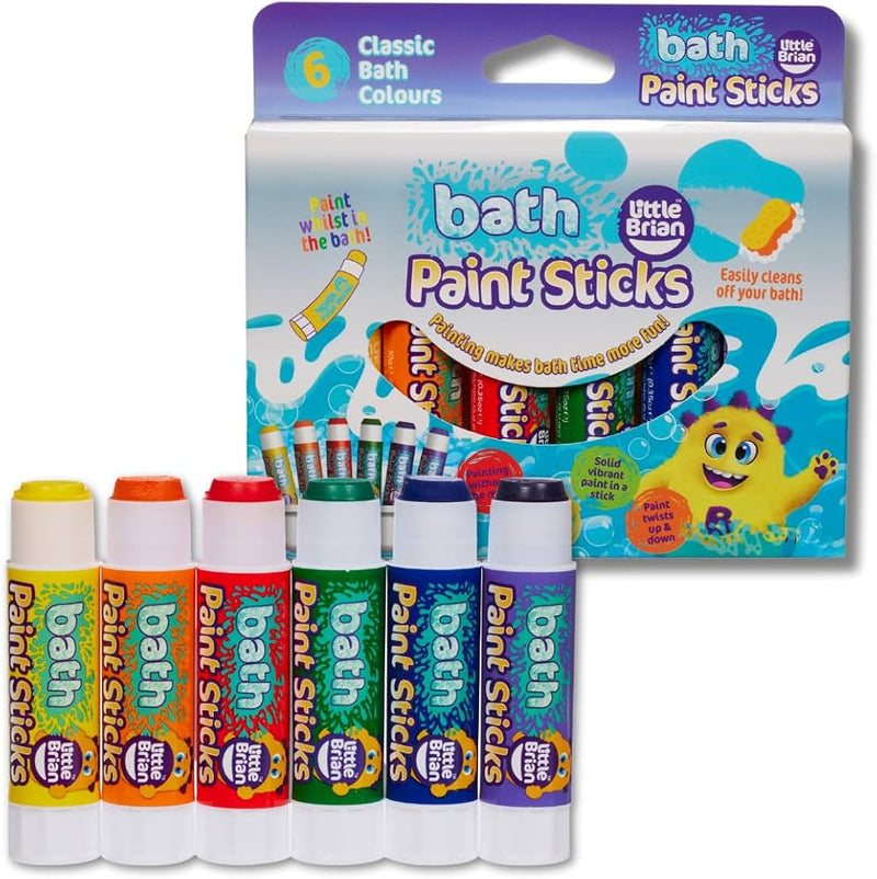 Little Brian - Bath Paint Sticks 6pk