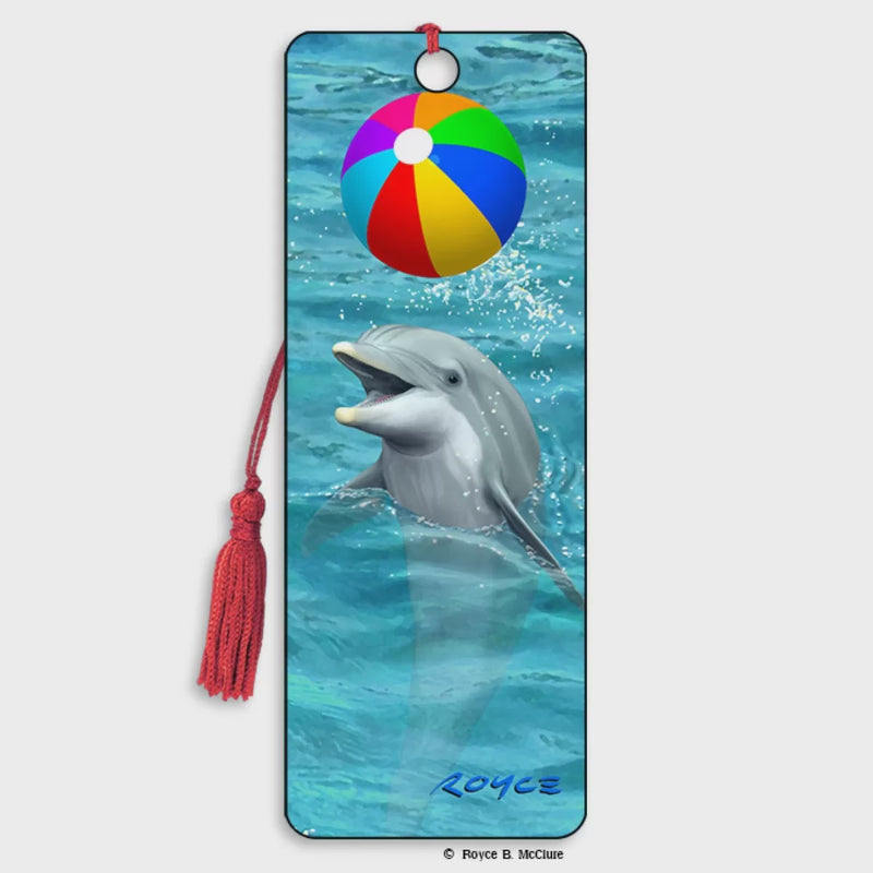 Fantastic 3D Beach Ball Bookmark