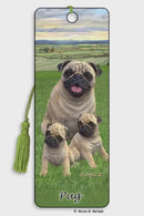 Fantastic 3D Pug Bookmark