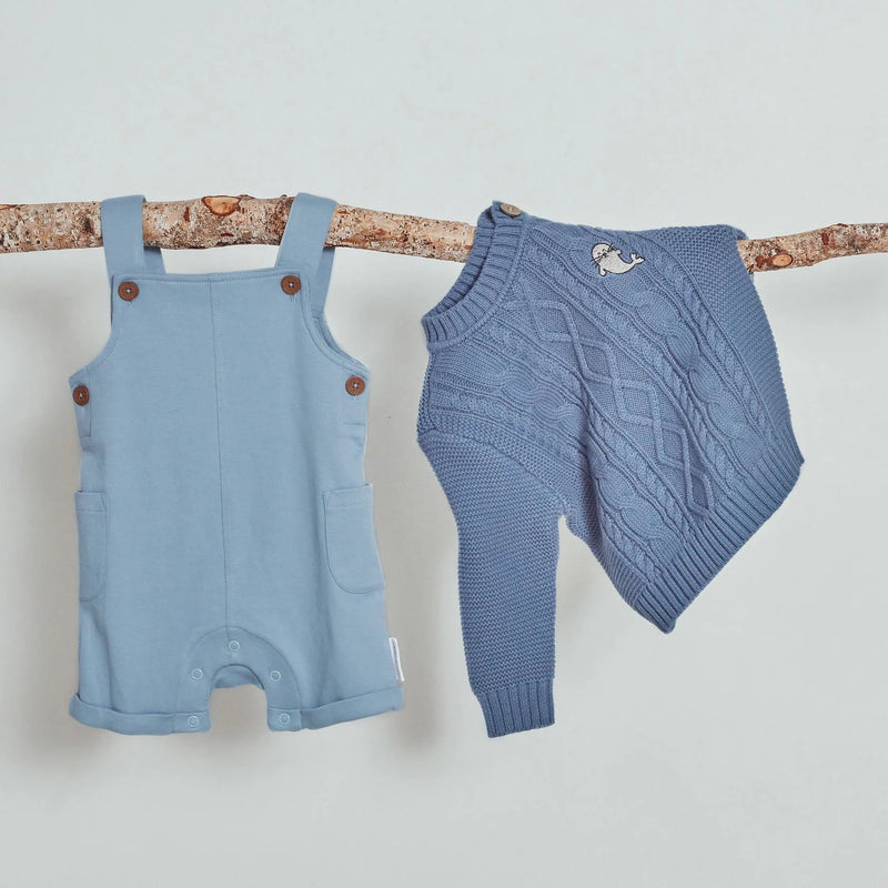 Aster & Oak | Bluestone Cable Knit Jumper