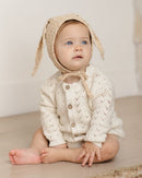 Quincy Mae | Knit cardigan - Natural