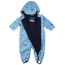 Korango | Trucks Polar Fleece Lined Zip Rain Suit - Airie Blue