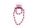 JOOLS | BANGLE + NECKLACE SET – TWO-TONE PINK