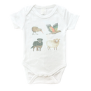 Imababy | Short Sleeve Bodysuit - Kiwi Crew