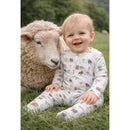 Imababy | Long Sleeve Zipsuit  - Farm Muster