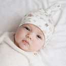 Knotted Beanie Farm Muster