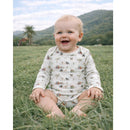 Imababy | Long Sleeve Bodysuit -Farm muster