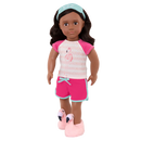Our Generation | Sleepover Pyjama Outfit for 18" Dolls - Flamingo Dreaming
