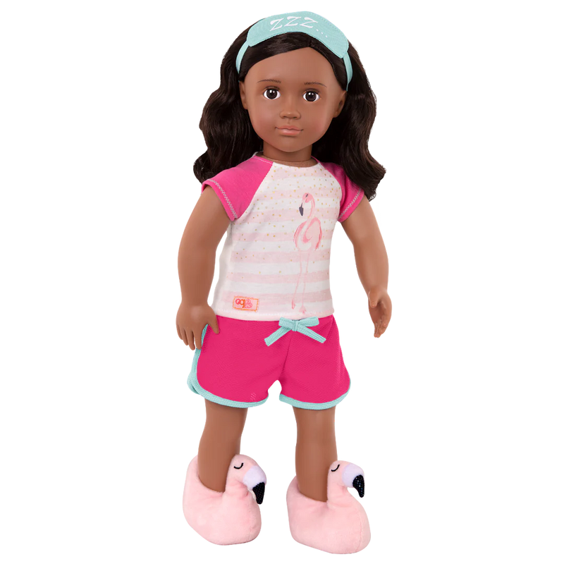 Our Generation | Sleepover Pyjama Outfit for 18" Dolls - Flamingo Dreaming