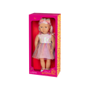 Our Generation Iris 18" Fashion Doll with Rainbow Dress