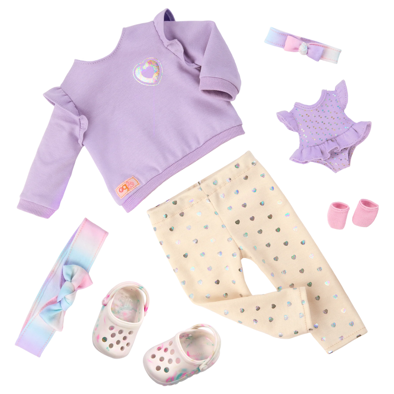 Our Generation | Tory & Riley 46 cm Doll Babysitter & Baby Doll Set