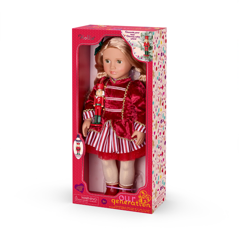Our Generation Hollie Limited-Edition 18" Holiday Collectible Doll