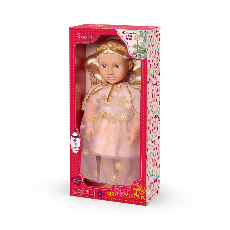 Our Generation Crystal Limited-Edition 18" Holiday Collectible Doll