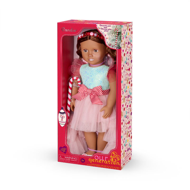 Our Generation Candie Limited-Edition 18" Holiday Collectible Doll