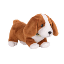 Our Generation Pet Dog Plush with Posable Legs - Basset Hound Pup
