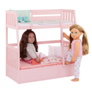 Dreams for Two 18-inch Doll Butterfly-Themed Bunk Bed Furniture Set