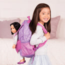Hop On Carrier Kids' Backpack Accessory for 18-inch Dolls