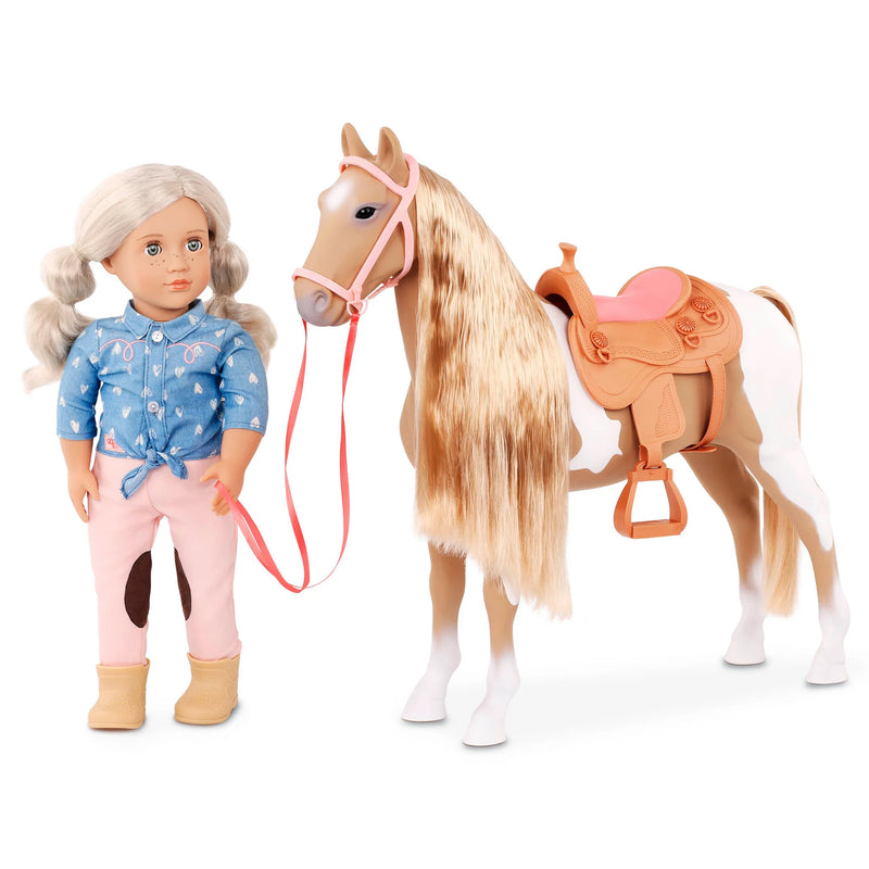 Our Generation |  Horse 20 Inch Hair Play - Palomino