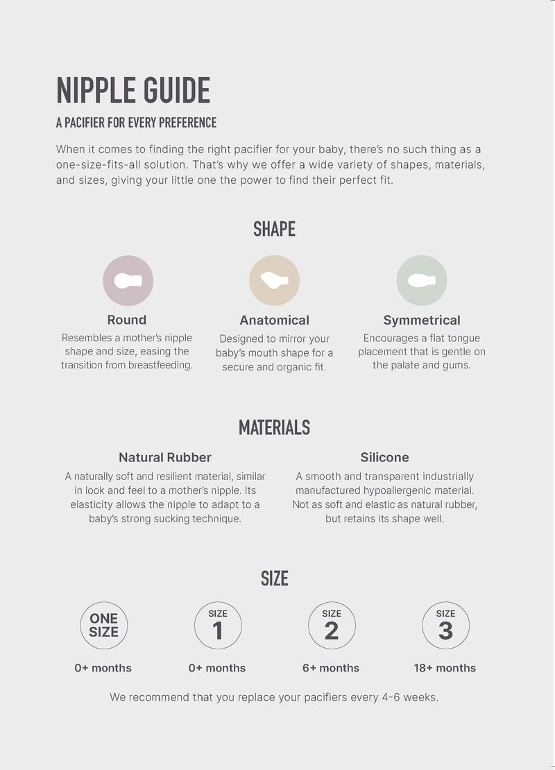 Bibs Pacifier | Liberty Colour 2pk Round-Natural Rubber- Chamomile Lawn Baby Blue