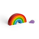 BigJigs | Wooden Stacking Rainbow Puzzle