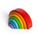 BigJigs | Wooden Stacking Rainbow Puzzle