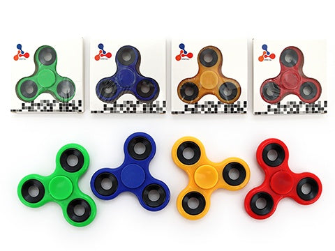 Hand Spinners in Box (4 Colours Asst) – 7.5cm
