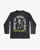 BAND OF BOYS | Black Wash Bones Skate Tee