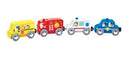 Hape | Play Essentials Colourful Vehicles Fleet