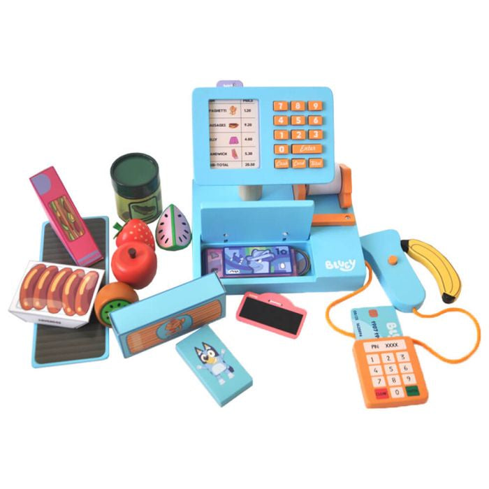 Bluey |  Wooden Cash Register