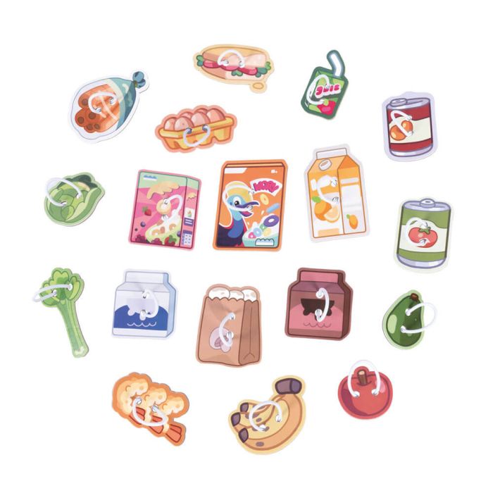 Bluey Wooden Grannies Shopping Set