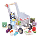 Bluey Wooden Shopping Trolley