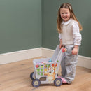 Bluey Wooden Shopping Trolley