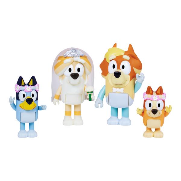 Bluey S11 Figure 4 Pack -  Assorted