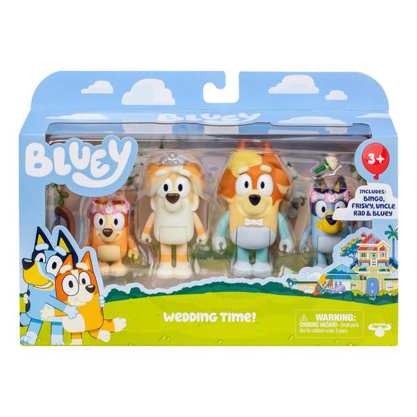 Bluey S11 Figure 4 Pack -  Assorted